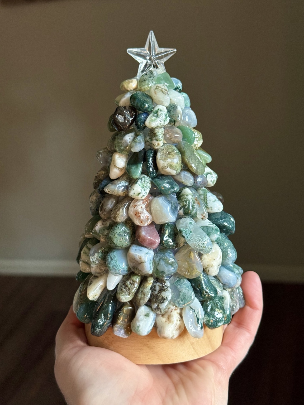 Gemstone Christmas tree by Moonstone Magic